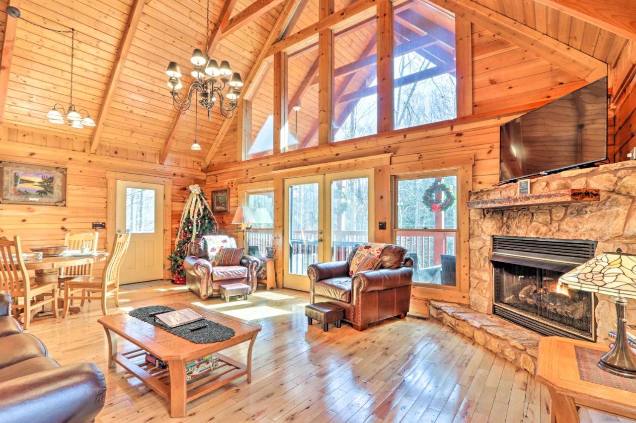 Creekside Sevierville Cabin Game Room And Hot Tub! Eksteriør billede