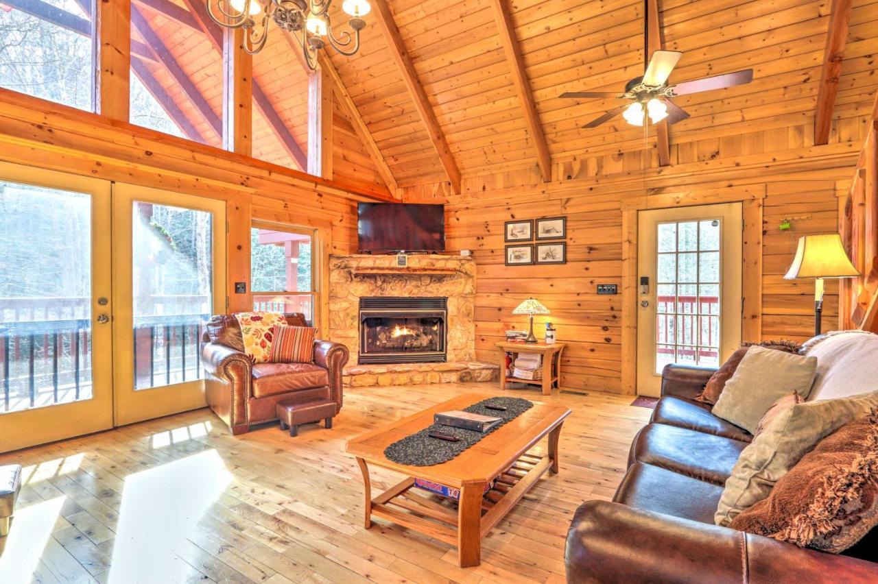 Creekside Sevierville Cabin Game Room And Hot Tub! Eksteriør billede