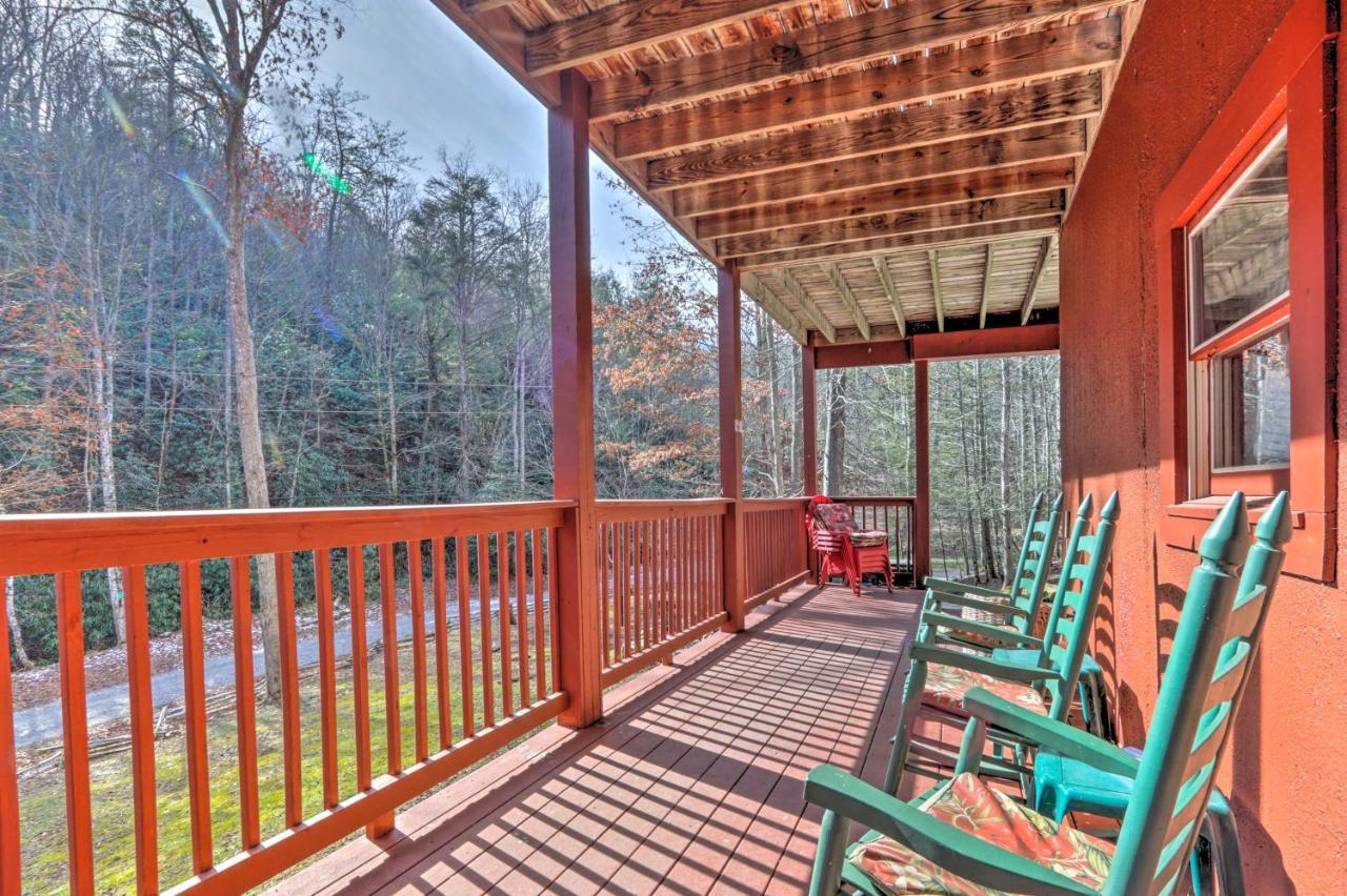 Creekside Sevierville Cabin Game Room And Hot Tub! Eksteriør billede