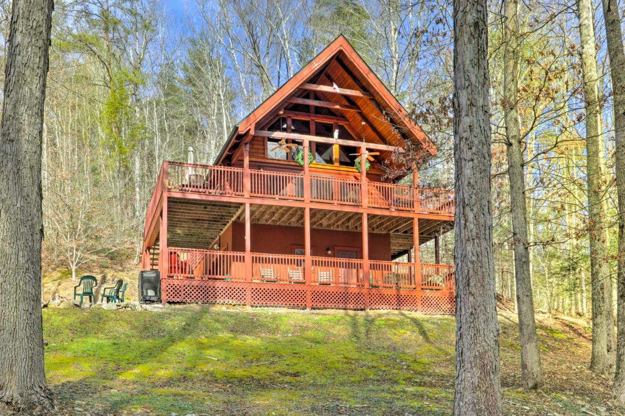 Creekside Sevierville Cabin Game Room And Hot Tub! Eksteriør billede