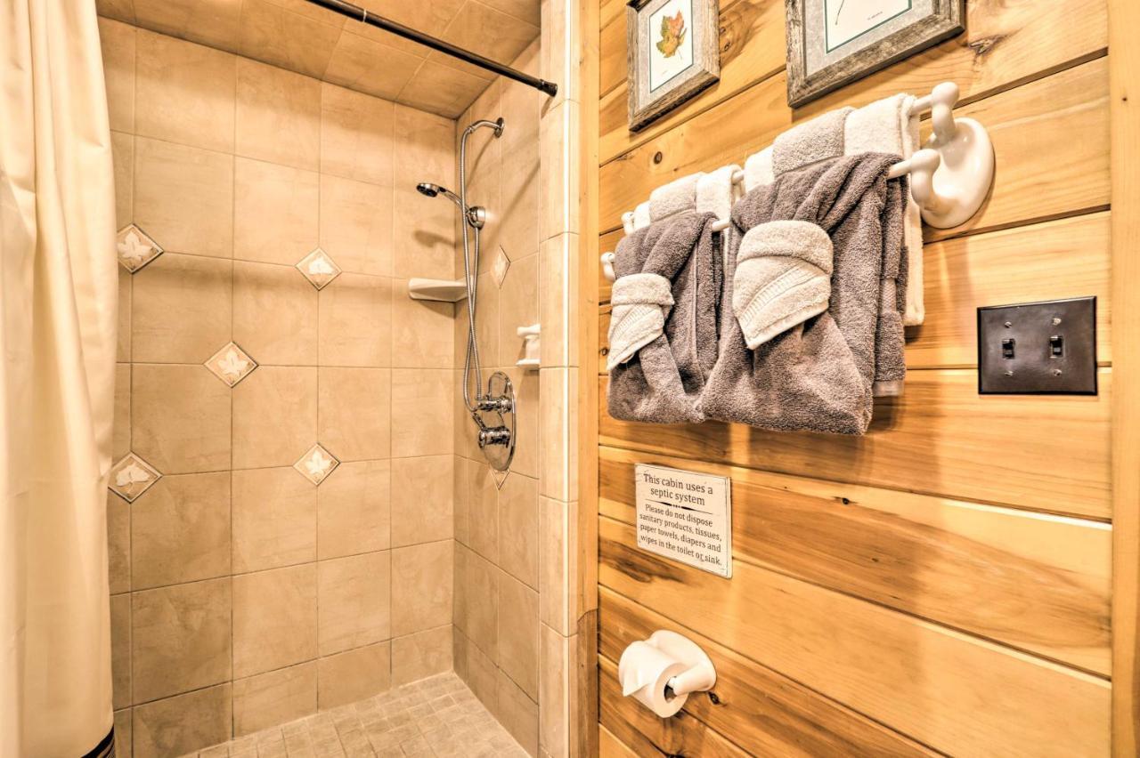 Creekside Sevierville Cabin Game Room And Hot Tub! Eksteriør billede