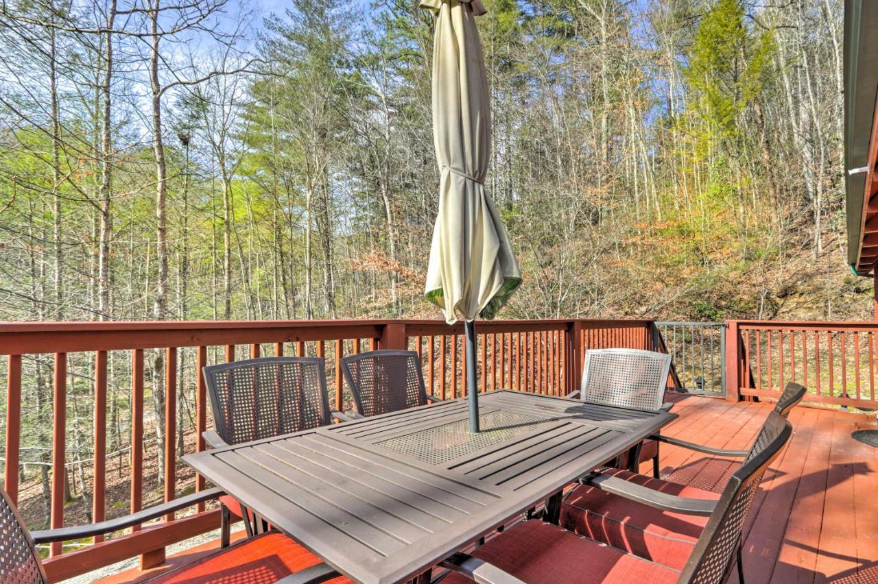 Creekside Sevierville Cabin Game Room And Hot Tub! Eksteriør billede