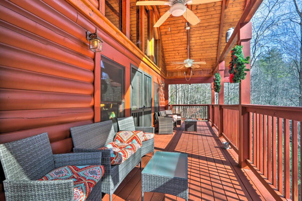 Creekside Sevierville Cabin Game Room And Hot Tub! Eksteriør billede